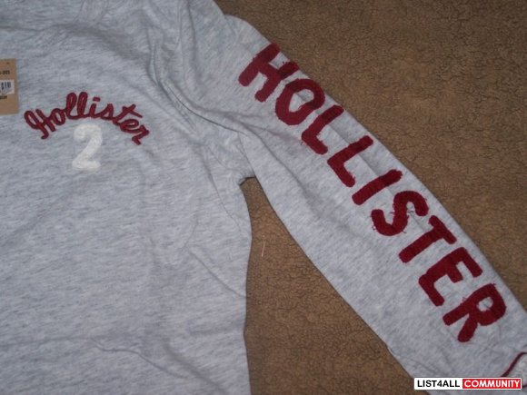 hollister long sleeve top womens