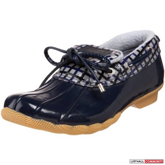 sperry rain shoes for women