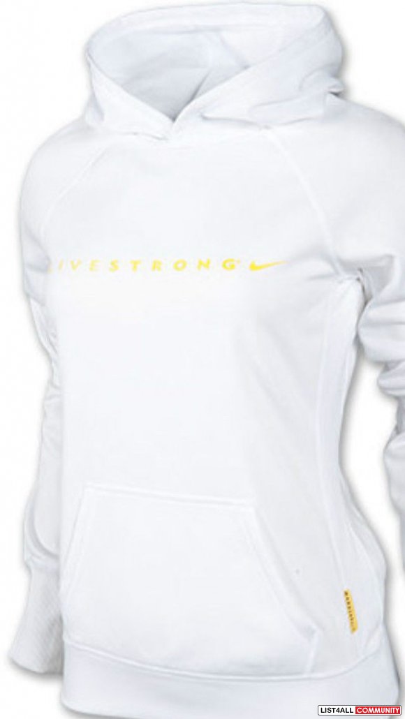 all white nike hoodie