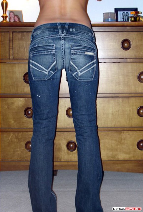 william rast flare jeans
