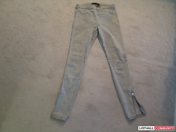 grey jeggings jeans