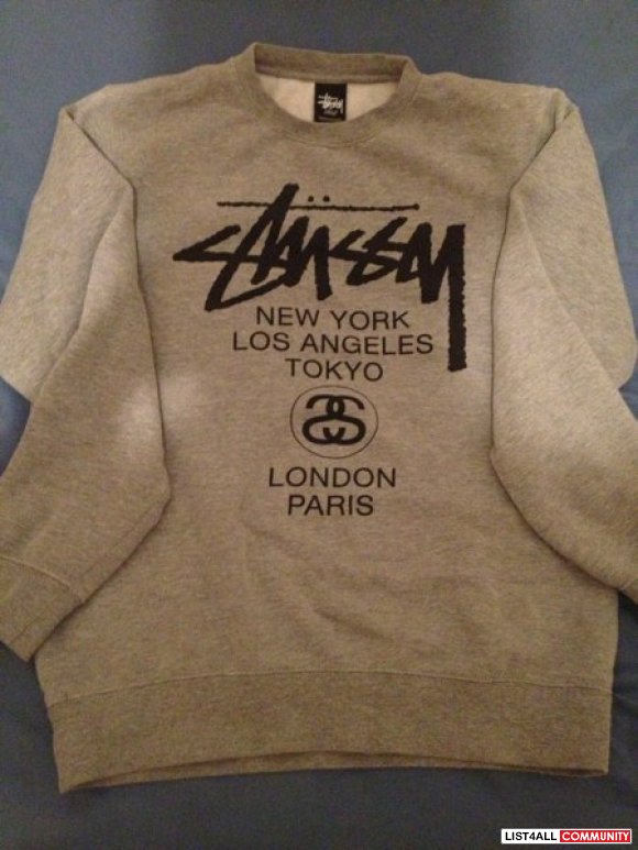 nike stussy crewneck