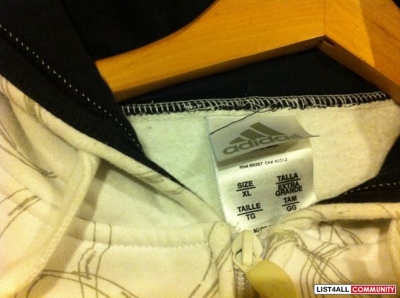 adidas chinese writing jacket