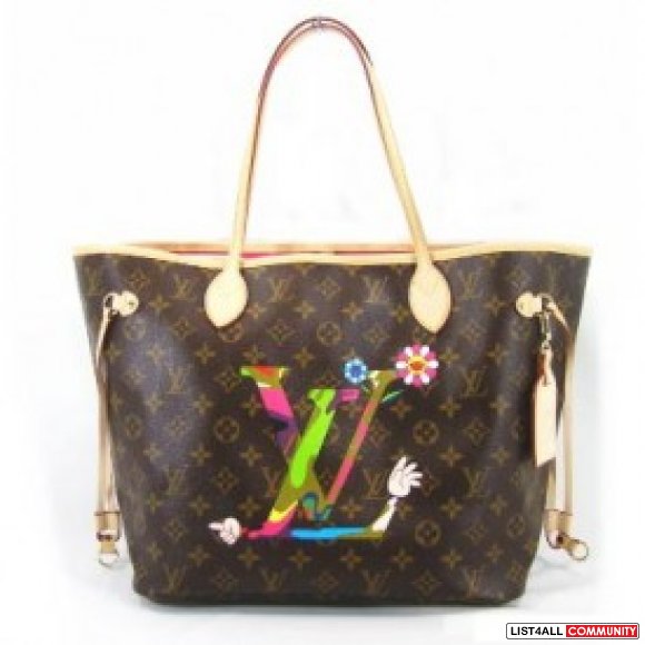 material louis vuitton neverfull