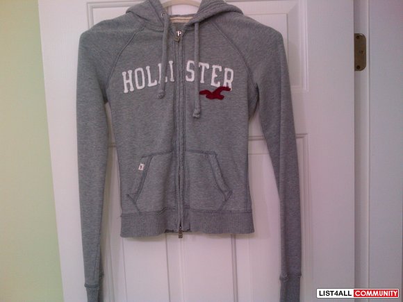 hollister zip up hoodie womens