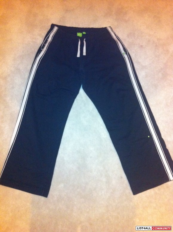 large track pants size