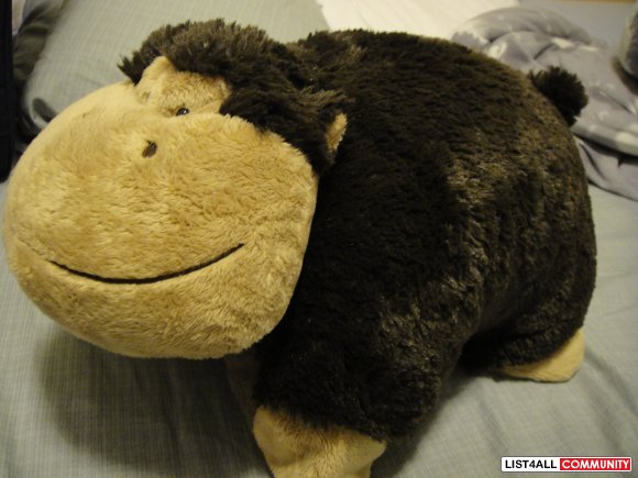 monkey pillow pet