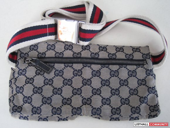 gucci waist bag used