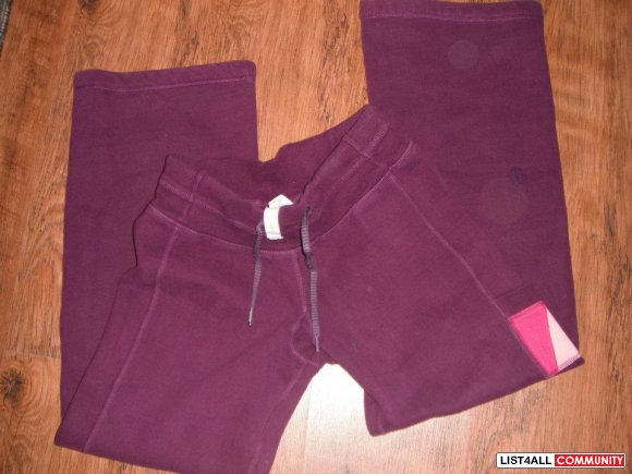 purple sweats