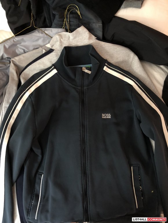 hugo boss track top sale