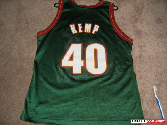 shawn kemp jersey shirt