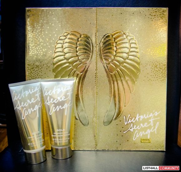 Gelijk Vernietigen Groene achtergrond Victoria's Secret Angel Gold Lotion & Shower Gel :: sweetchic :: List4All
