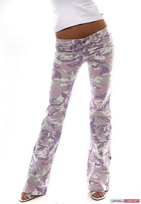 pink army fatigue pants