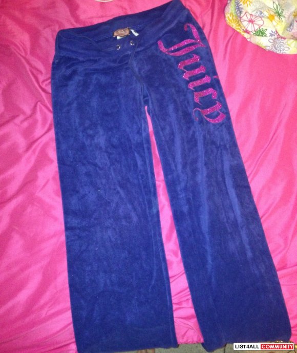 low rise juicy couture pants