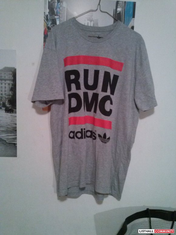 run dmc adidas shirt