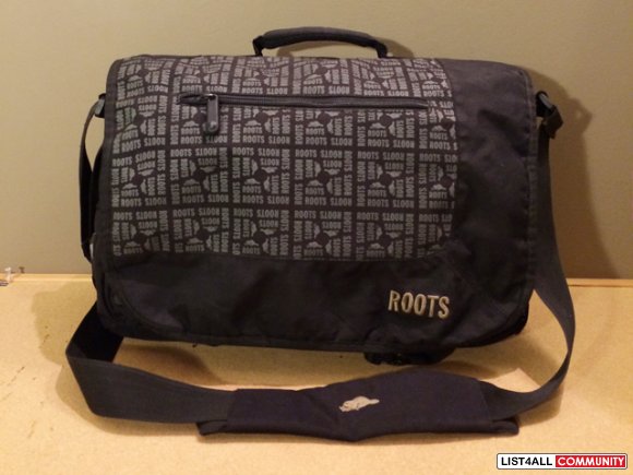 roots canada messenger bag