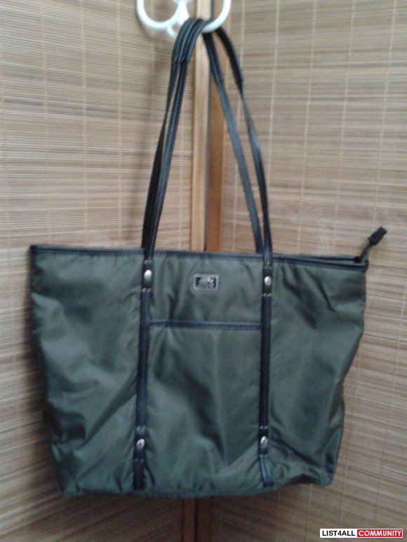 roots 73 nylon tote bag