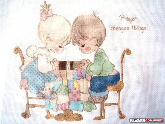 precious moments doll prayer