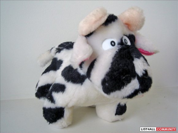 animal adventure stuffed cow