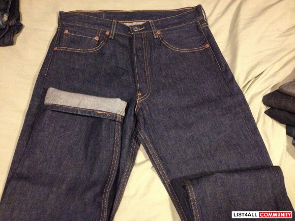 levis 501 raw