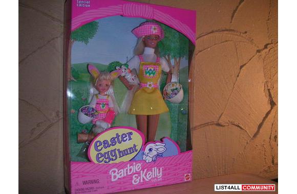 easter style barbie 1997