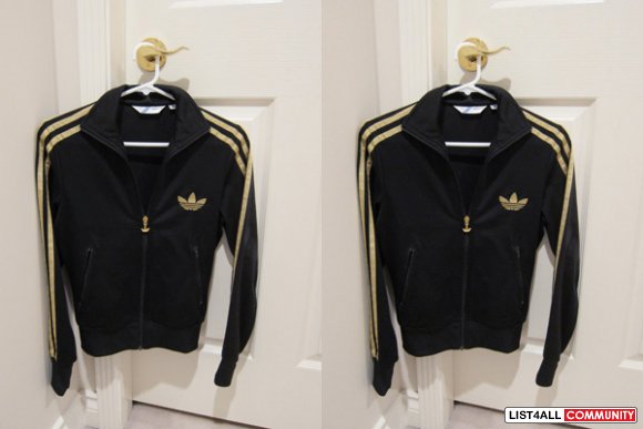 adidas gold sweater