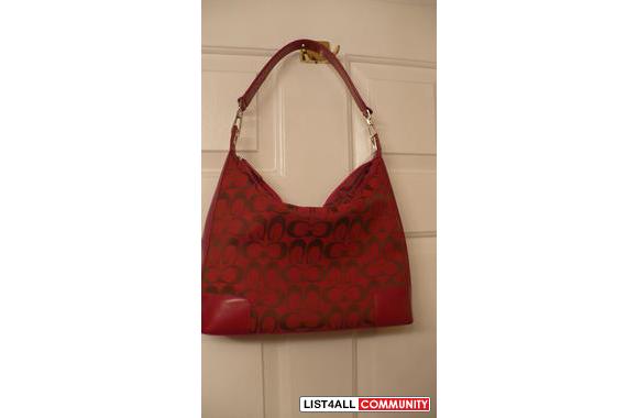 guess bum bag red