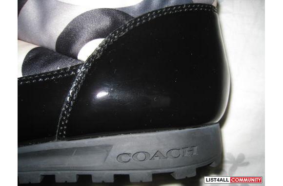 coach winter boots size 9