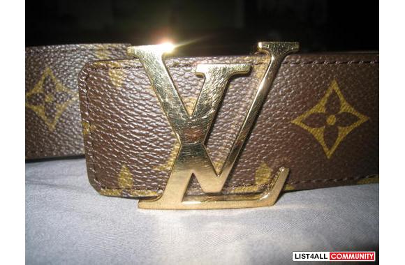 Authentic Louis Vuitton Initiales Monogram Belt :: cr7panda :: List4All
