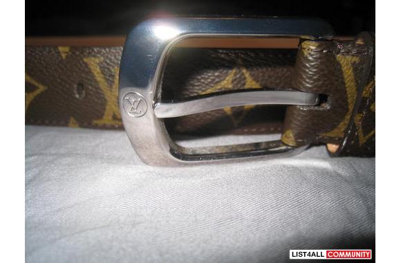 ellipse monogram belt