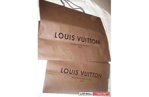 louis vuitton paper bag price