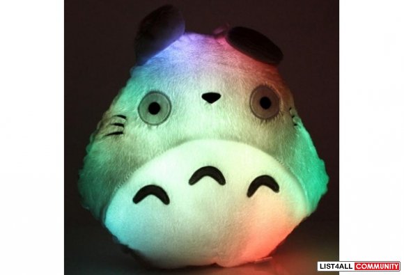 light up totoro plush