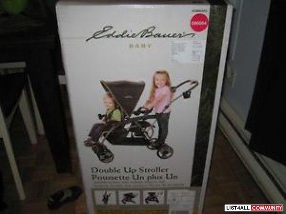 eddie bauer double up stroller