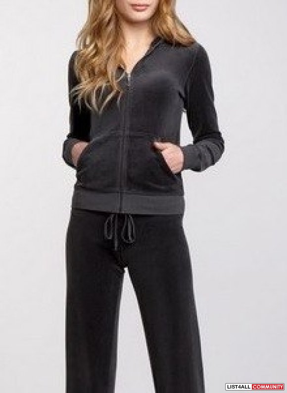 grey juicy couture tracksuit