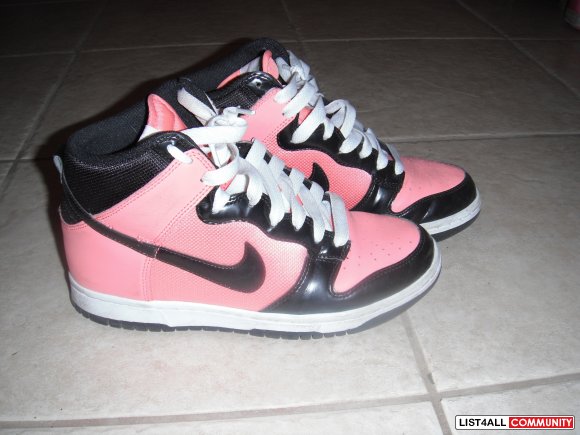 pink nike high tops mens