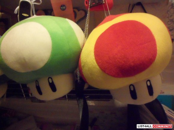 mario mushroom cushion