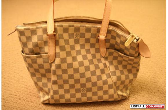 totally gm damier azur