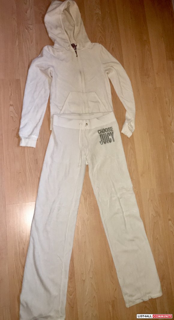 khaki juicy couture tracksuit