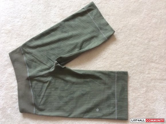 lululemon yoga capris