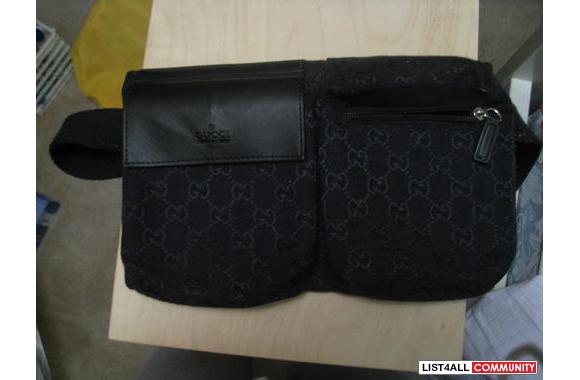 gucci fanny pack faux