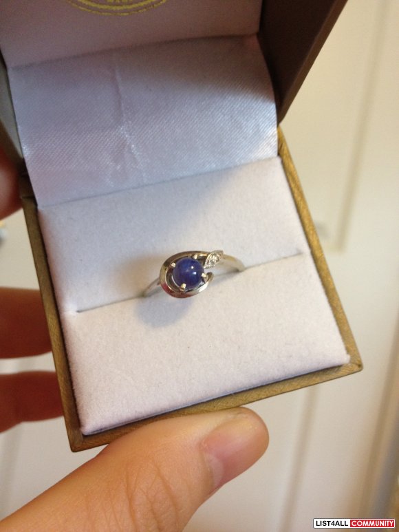 Blue Star Ring