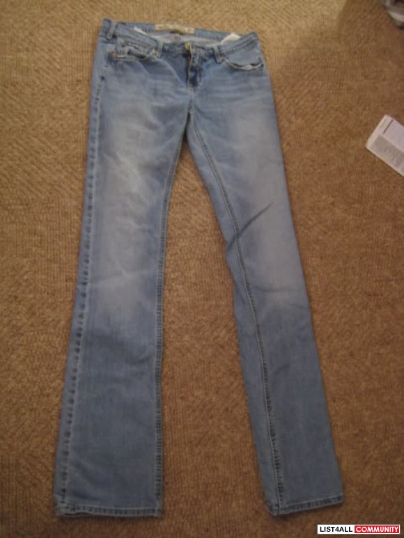 hollister grey jeans