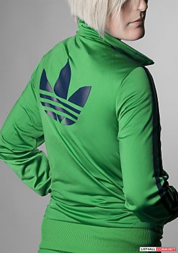 adidas firebird green jacket
