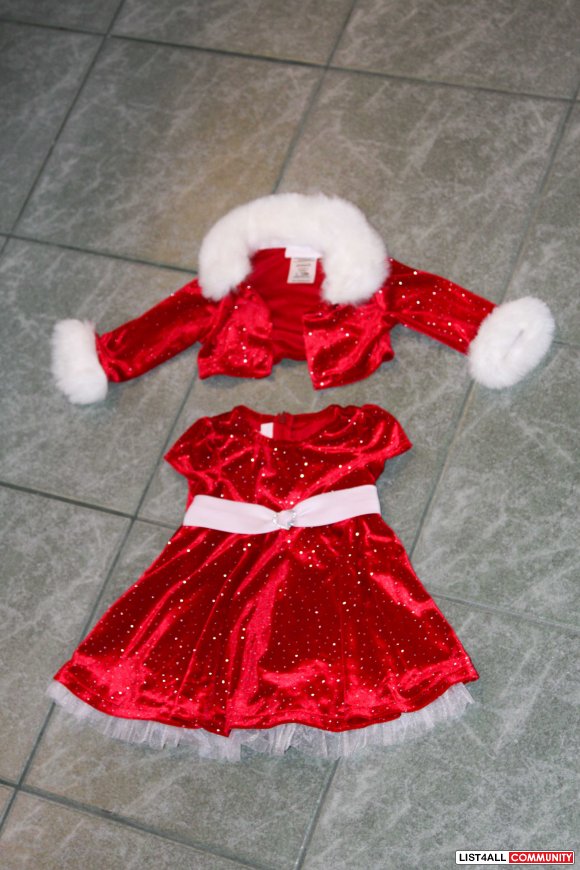 12 month christmas outfit