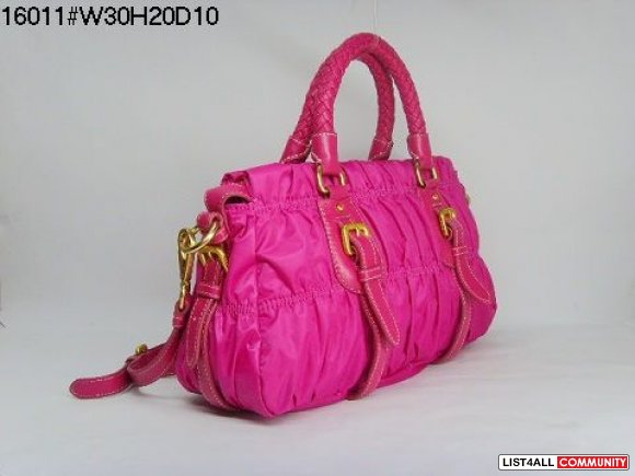 hot pink prada bag