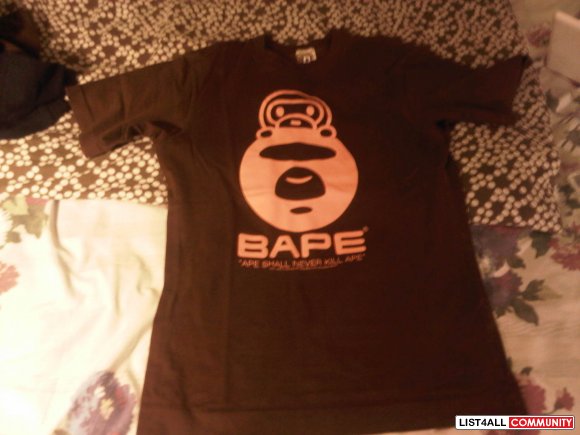 bape shirt pink