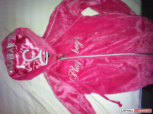 tie dye playboy tracksuit