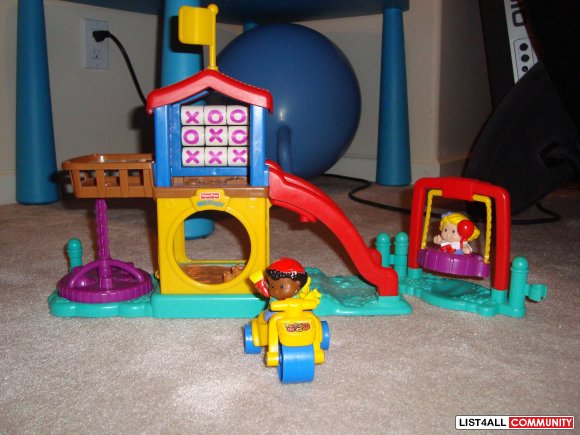 fisher price little people playground