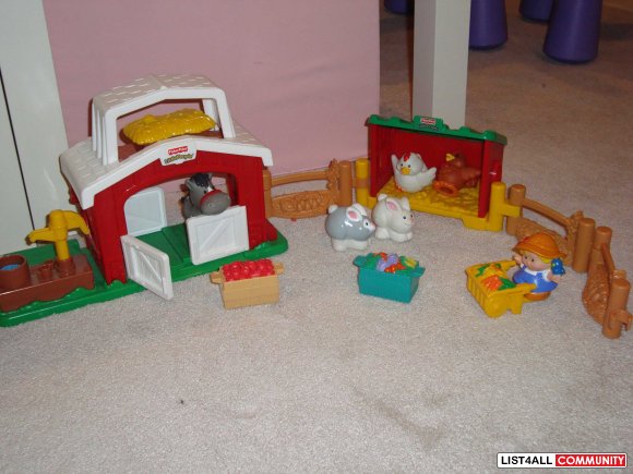 fisher price horse stable