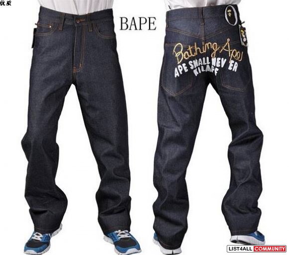 bape jeans